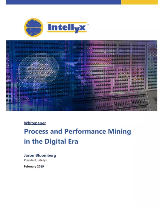 Process and performance mining in the digital era