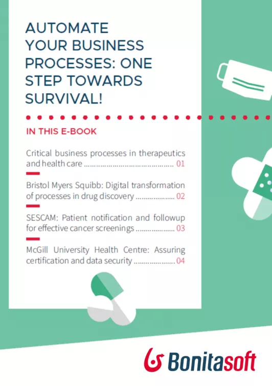 Digital Process Automation for healthcare and pharmaceuticals 