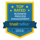 Top rated BPM badge de Trustradius pour Bonita
