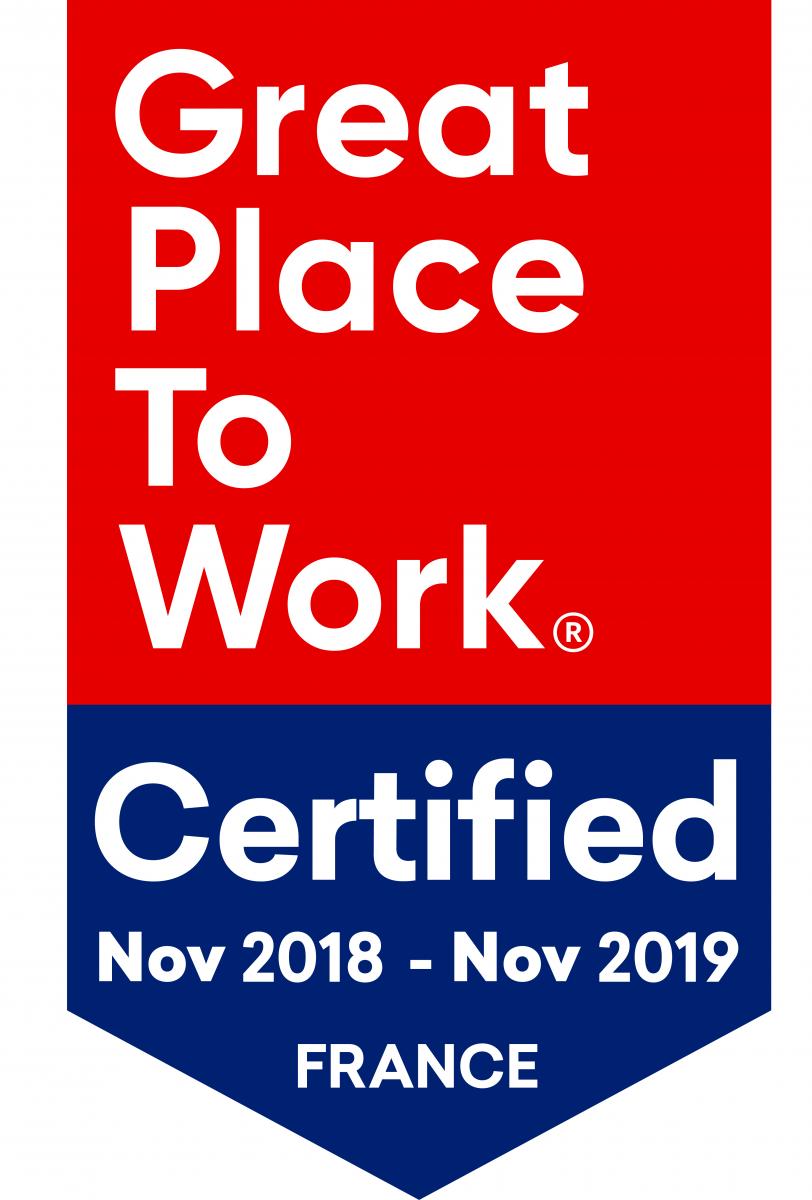 Great place to Work certification