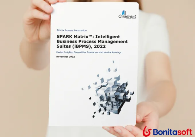 Bonitasoft is positioned as Leader in 2022 SPARK Matrix for iBPMS