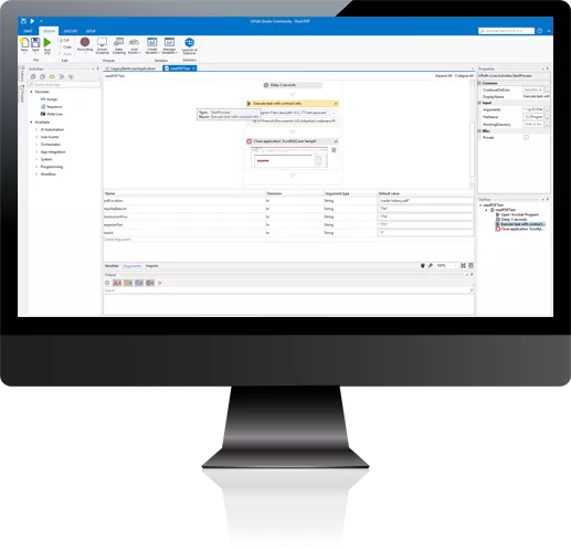 Launch business processes from UiPath Studio