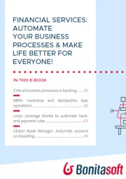 Financial services: Automate your business processes & make life better for everyone!