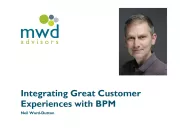 Integrating Great Customer Experiences with BPM